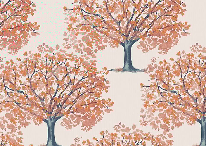 Classic Woodland, Autumn - Motorised Roman Blind - Image 7